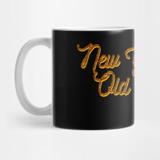 New Year Old Me 2019 - Gold glitter Mug